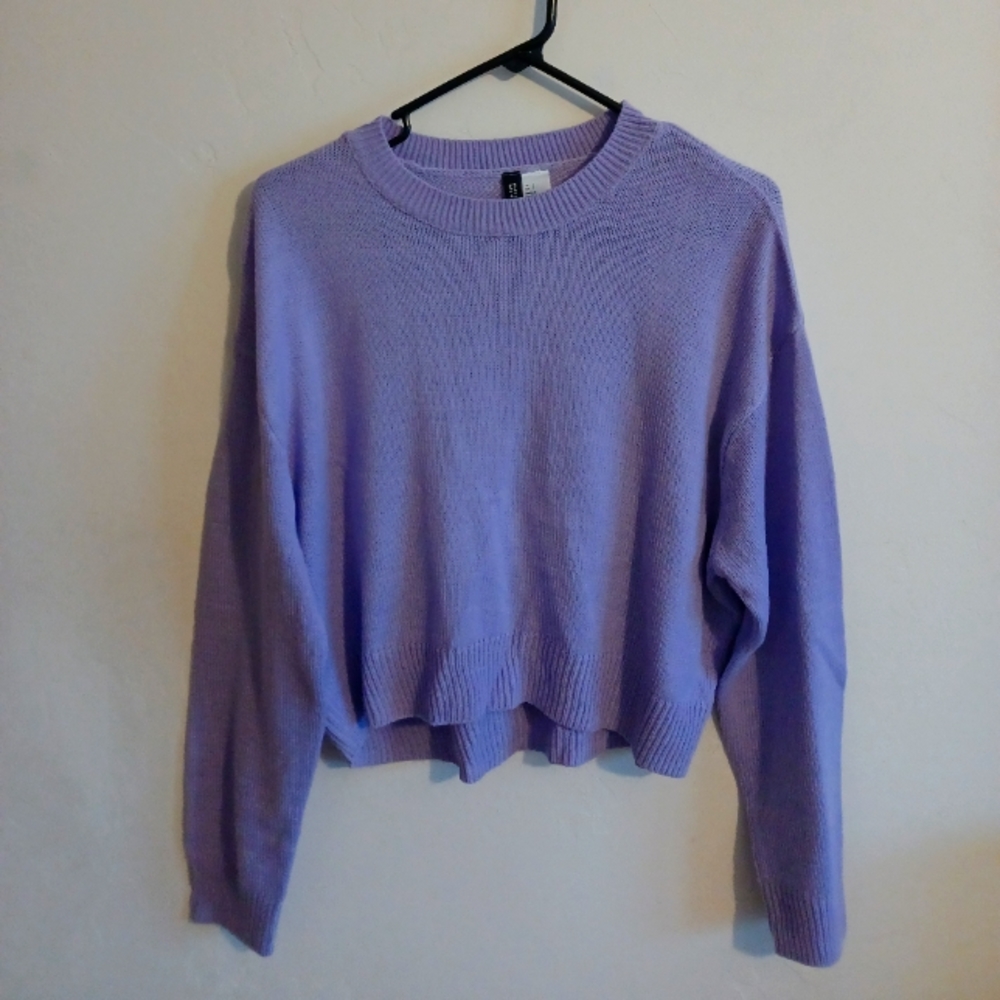 H&M lavender sweater
